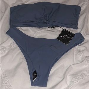 ZAFUL Strapless Swimsuit NWT